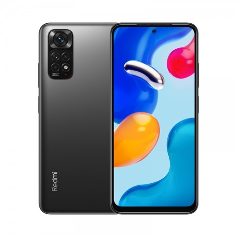 SMARTPHONE XIAOMI REDMI NOTE 11S 2201117SY 8 GB + 128 GB 6.43" DUAL SIM OCTA CORE QUADUPRLA FOTOCAMERA 108 MP 4G LTE GRAPHITE GRAY / GRIGIO