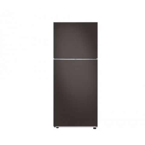 FRIGORIFERO SAMSUNG RT38CB6624C2 DOPPIA PORTA BESPOKE AI 70 CM 393 L DIGITAL INVERTER NO FROST PREMIUM LIBERA INSTALLAZIONE WIFI CLASSE E COTTA CHARCOAL / NERO