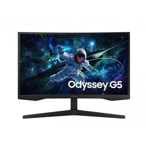 MONITOR GAMING ODYSSEY G5 - G55C 27" SAMSUNG LS27CG554EUXEN QHD CURVO 165 HZ 1 MS HDR10 HDMI