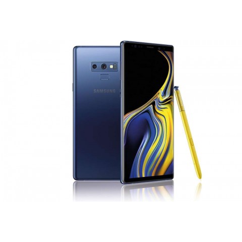 SMARTPHONE SAMSUNG GALAXY NOTE 9 SM N960F DUAL SIM 6.4" DUAL EDGE SUPER AMOLED 128 GB OCTA CORE 4G LTE WIFI 12 MP + 12 MP ANDROID OCEAN BLUE