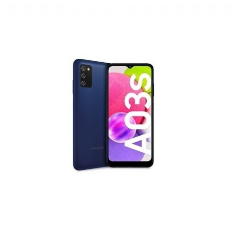 SMARTPHONE SAMSUNG GALAXY A03s SM A037G DUAL SIM 64 GB OCTA CORE 6.5" TRIPLA FOTOCAMERA 4G LTE WIFI BLUETOOTH BLUE
