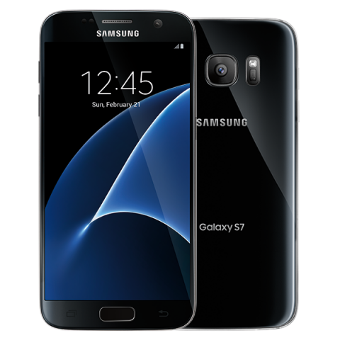 SMARTPHONE SAMSUNG GALAXY S7 SM G930F 32GB OCTA CORE 5.1" SUPER AMOLED DUAL PIXEL 12 MP 4G LTE BLACK ONYX