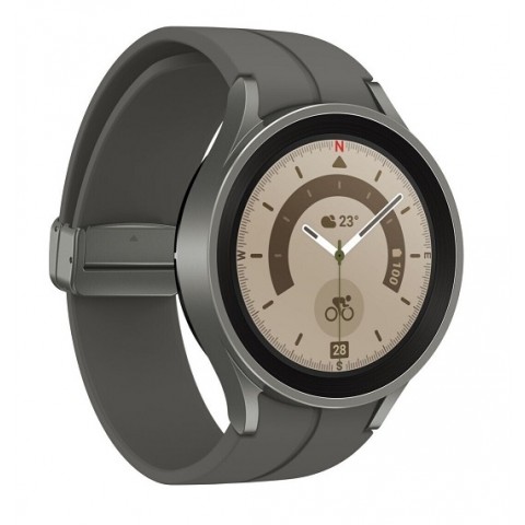 SMARTWATCH SAMSUNG GALAXY WATCH 5 PRO LTE 45 MM SM R925 BLUETOOTH 1.4" SUPER AMOLED 16 GB GREY TITANIUM / GRIGIO