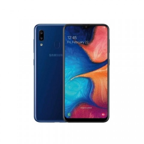 SMARTPHONE SAMSUNG GALAXY A20e SM A202F DUAL SIM 32 GB OCTA CORE 5.8" 13 + 5 MP 4G LTE WIFI BLUETOOTH BLU