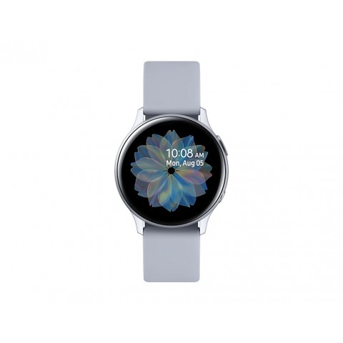 SMARTWATCH SAMSUNG GALAXY WATCH ACTIVE2 40 MM ALUMINIUM SM R830 1.2" SUPER AMOLED 4 GB DUAL CORE WIFI BLUETOOTH CROWN SILVER
