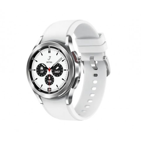 SMARTWATCH SAMSUNG GALAXY WATCH 4 CLASSIC 42 MM SM R880 1.2" SUPER AMOLED 16 GB BLUETOOTH SILVER