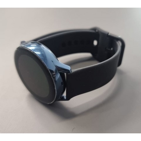 SMARTWATCH SAMSUNG GALAXY WATCH ACTIVE SM R500 1.1" SUPER AMOLED 4 GB DUAL CORE WIFI BLUETOOTH NFC CASSA VERDE CINTURUINO NERO