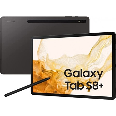 TABLET SAMSUNG TAB S8 PLUS SM X800 12.4" 256 GB OCTA CORE WIFI BLUETOOTH ANDROID GRAPHITE