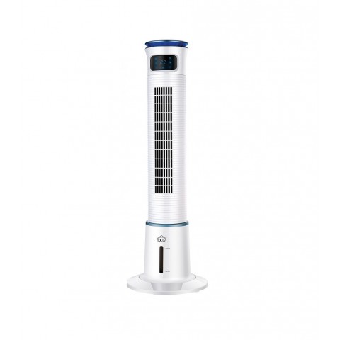 VENTILATORE TOWER CON NEBULIZZATORE DCG VE1460TT 5 LT DISPLAY LED OSCILAZZIONE 3 VELOCITA' 3 GRADI DI VENTILAZIONE