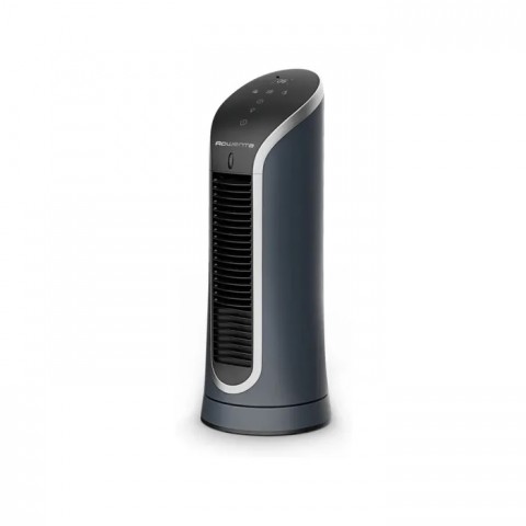 VENTILATORE A TORRE ROWENTA VU6220 EOLE COMPACT 6 VELOCITA' TIMER NERO
