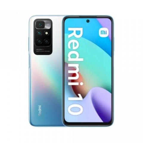 SMARTPHONE XIAOMI REDMI 10 2022 22011119UY 128 GB DUAL SIM 6.5" 4G LTE QUADRUPLA CAMERA 50 MP SEA BLUE