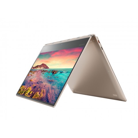 NOTEBOOK LENOVO YOGA 910-13IKB 13.9" TOUCH INTEL CORE I7 7500U 2.7 GHz 8 GB DDR4 256 GB SSD INTEL HD GRAPHICS 620 WINDOWS 10 HOME CHAMPAGNE GOLD / ORO