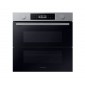 FORNO SAMSUNG AD INCASSO NV7B4550VAS / NV7B4540VBS 60 CM 76 L DUAL COOK FLEX SERIE 4 DOPPIA PORTA VAPORE GRILL WIFI DISPLAY LED INOX CLASSE A+