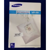 SET DI 5 SACCHETTI ORIGINALI PER ASPIRAPOLVERE SAMSUNG VCA VP 99 QUATTRO STRATI CON TENUTA IGIENICA SC5250, SC5251, SC5450, SC5480 *** SPEDIZIONE GRATIS ***
