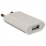 CARICABATTERIE ORIGINALE APPLE MOD. A1400 (MD813ZM/A) USB 5 W BIANCO PER IPAD IPHONE IPOD