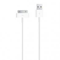 CAVO ORIGINALE APPLE DA 30 PIN A USB RICARICA / SINCRONIZZAZIONE MA591ZM/C 1 METRO PER IPHONE IPAD IPOD BIANCO